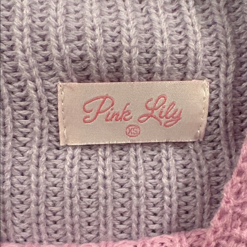 Oversized Colorblock Sweater - Picture 2 of 4